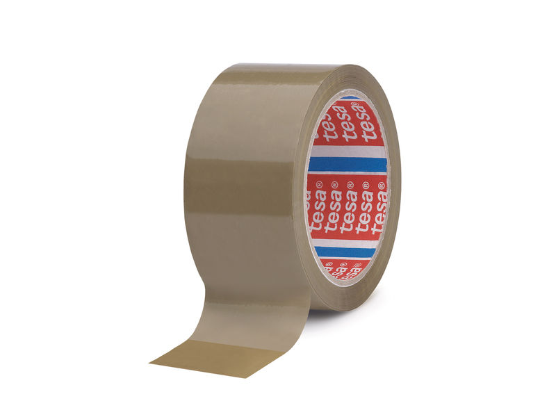 TESA - Cinta embalaje 132 mm x 50 m Marrón (Ref.04089-00106-06)