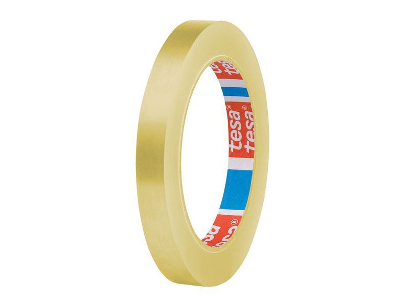 TESA - Cinta Adhesiva 12mmX66m Amarillo (Ref.04204-00041-00)