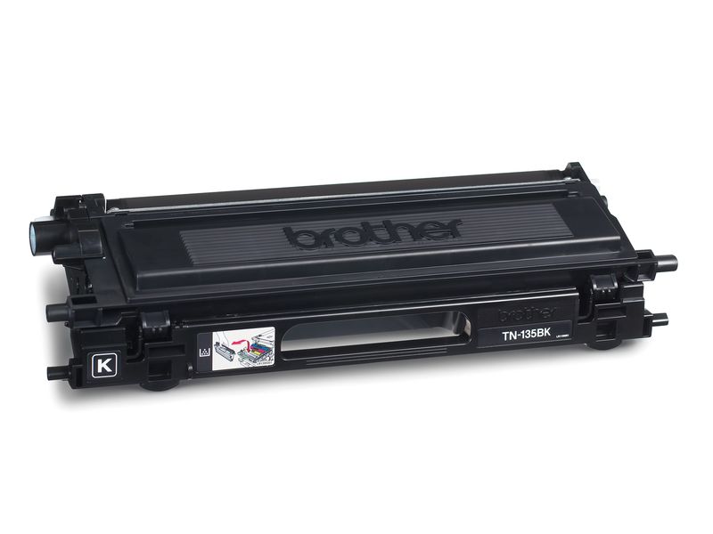 BROTHER - Toner Laser ORIGINALES TN-135BK Negro 5.000pg (Ref.TN135BK)