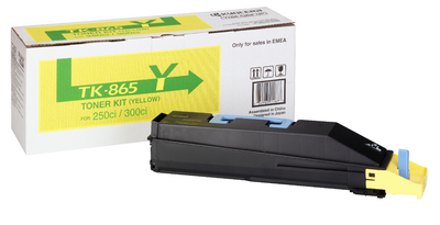 KYOCERA MITA - Toner Laser ORIGINALES TK865Y AMARILLO 12K 43498 (Ref.1T02JZAEU0)