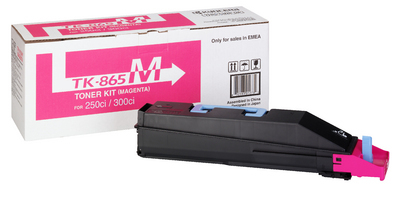 KYOCERA MITA - Toner Laser ORIGINALES TK865M MG 12K (Ref.1T02JZBEU0)