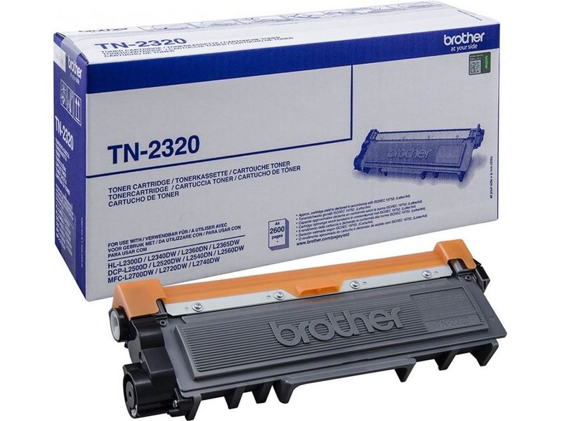 BROTHER - Toner Laser ORIGINALES TN-2320 Negro (Ref.TN2320)