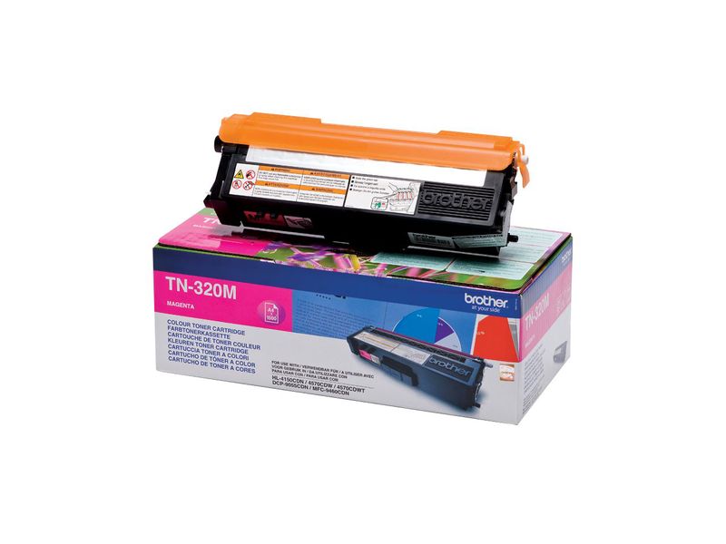 BROTHER - Toner Laser ORIGINALES TN-320M Magenta (Ref.TN320M)