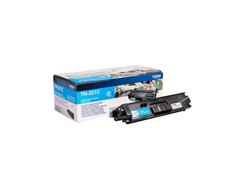 BROTHER - Toner Laser ORIGINALES TN-321C Cyan 1.500pg (Ref.TN321C)