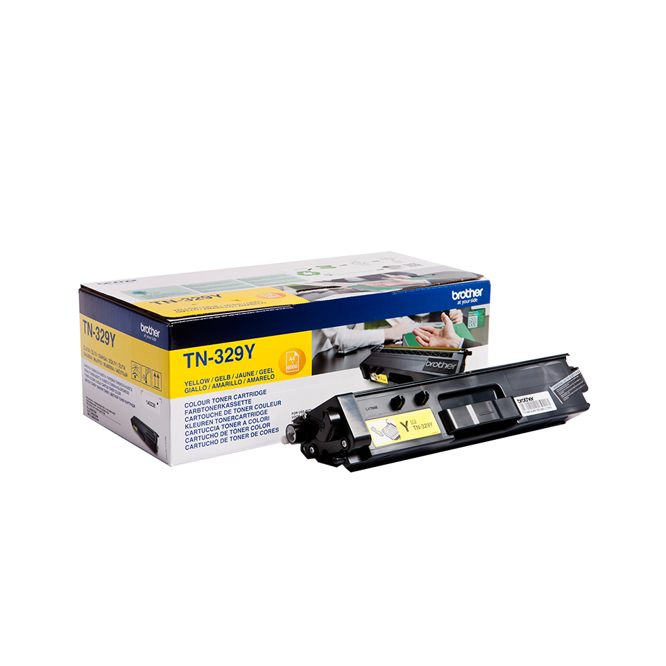 BROTHER - Toner Laser ORIGINALES TN-329Y Amarillo 6.000pg (Ref.TN329Y)