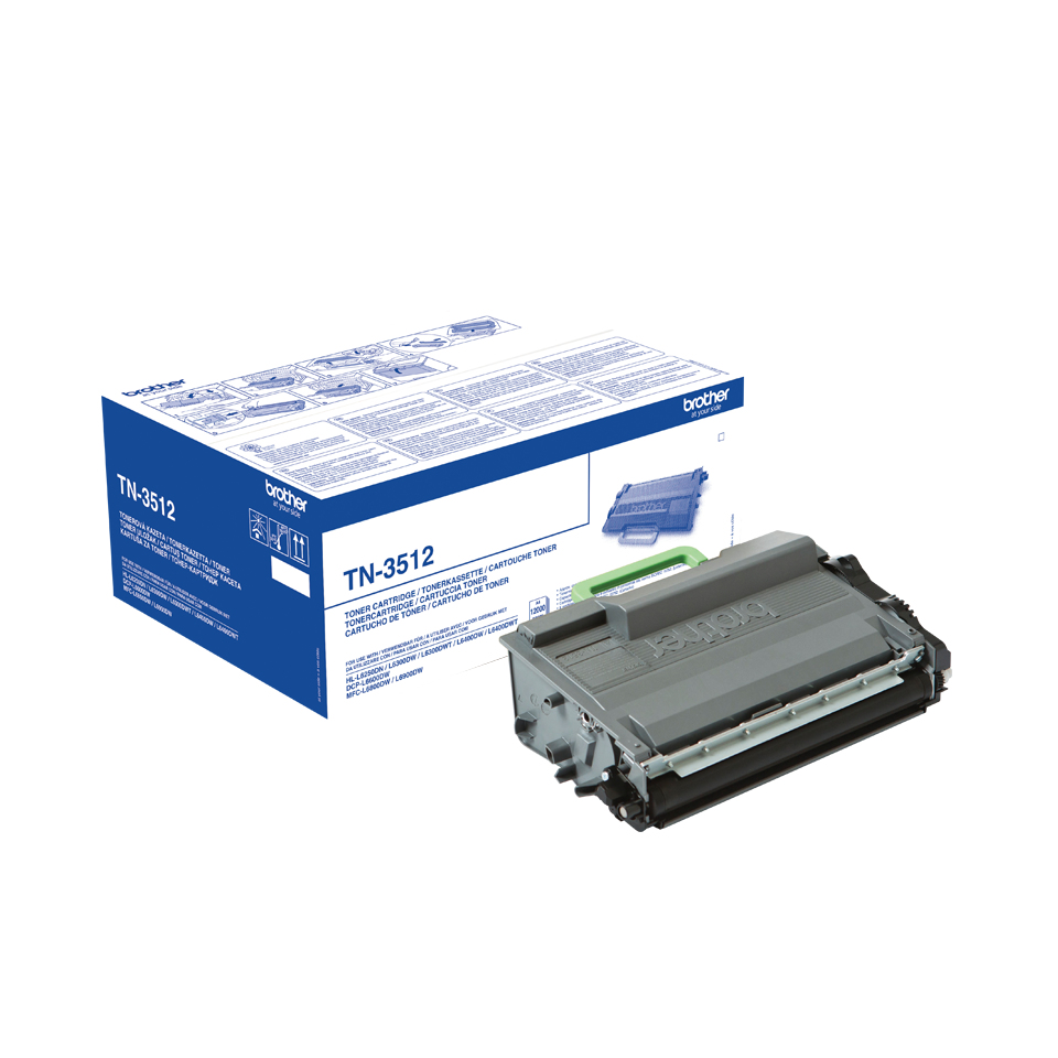 BROTHER - Toner Laser ORIGINALES NEGRO 12000 PAGINAS BK (Ref.TN3512)