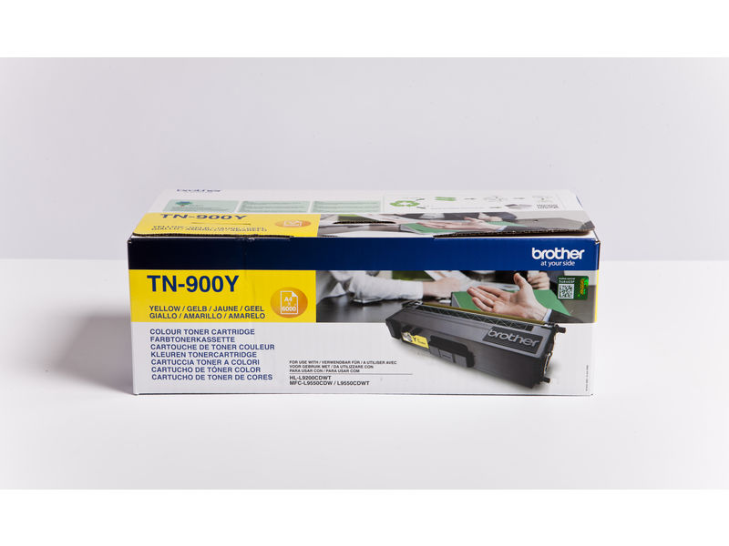 BROTHER - Toner Laser ORIGINALES TN-900Y Amarillo (Ref.TN900Y)
