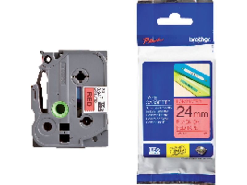 BROTHER - Cintas TZe-211 6mmx8m Negro/Blanco Protegidas contra rayos ultravioleta (Ref.TZe211)