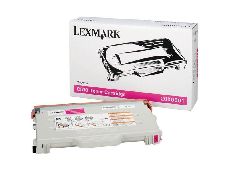 LEXMARK - Toner Laser ORIGINALES Magenta 3000 paginas (Ref.20K0501)