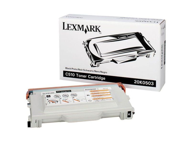 LEXMARK - Toner Laser ORIGINALES Negro Para C510 5000 paginas (Ref.20K0503)