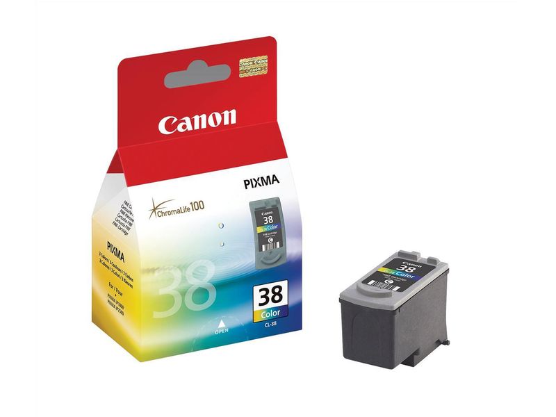 CANON - Cartuchos ORIGINALES Inyección De Tinta CL-38 Cyan/magenta/Amarillo (Ref.2146B001)