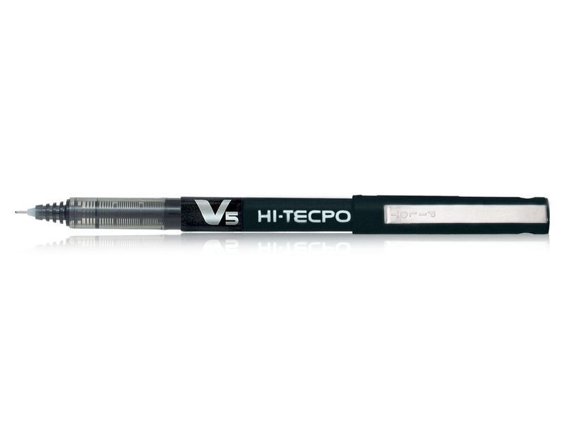 PILOT - Roller V5 Negro Trazo 0,3 mm Tinta liquida NV5N (Ref.BX-V5-B / NV5N)