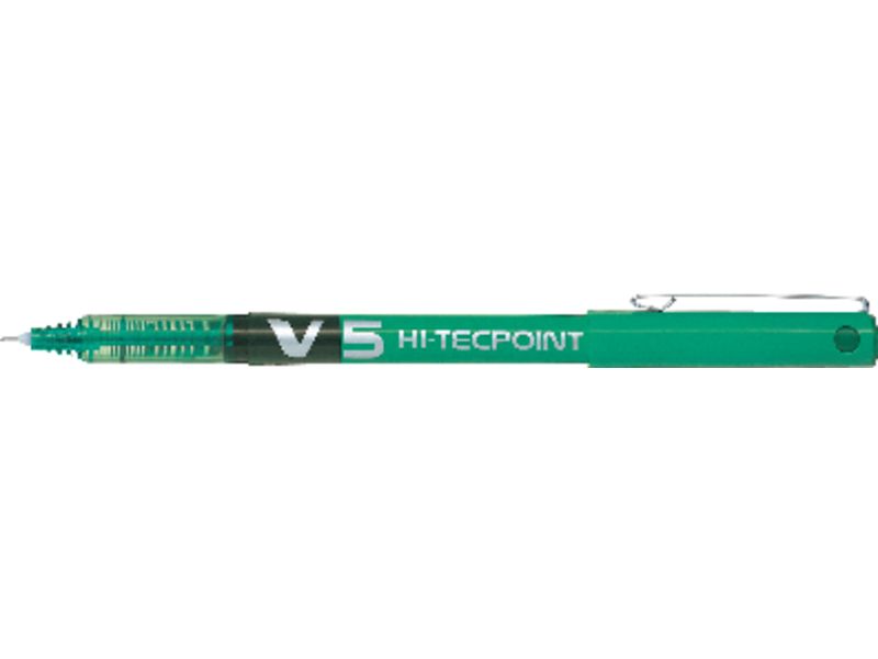 PILOT - Roller V5 Verde Trazo 0,3 mm Tinta liquida NV5V (Ref.BX-V5-G / NV5V)