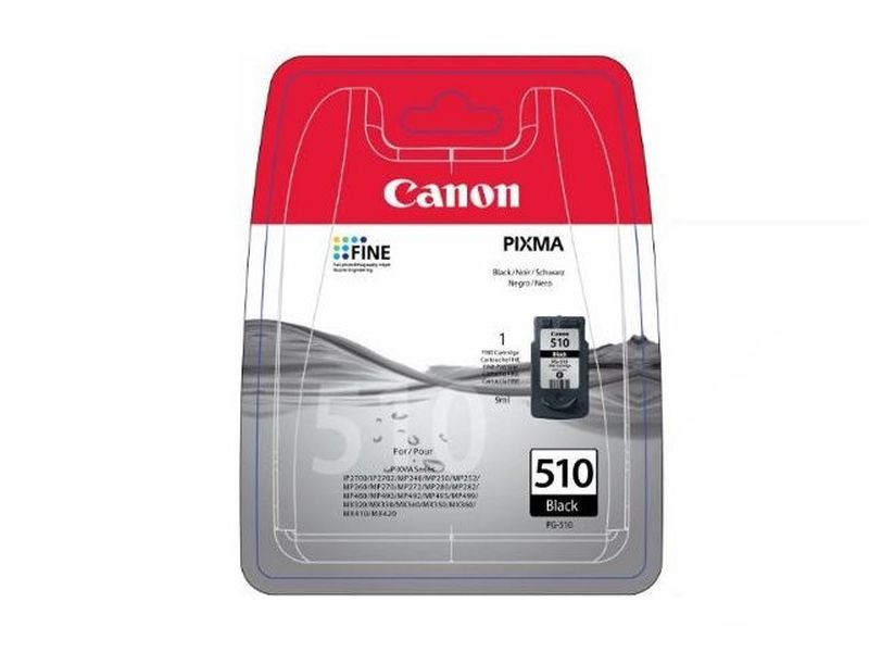 CANON - Cartuchos ORIGINALES Inyección De Tinta PG-510 Negro (Ref.2970B009)