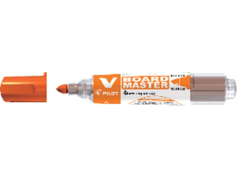 PILOT - Rotulador recargable Vboard Trazo 1.8 mm Punta fibra Tinta liquida Naranja (Ref.WBMA-VBM-M-O-BG / NVBMNA)