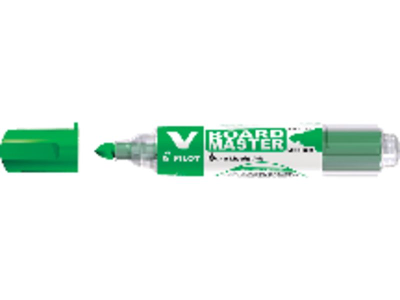 PILOT - Rotulador pizarra blanca Vboard Master Begreen Trazo 1.8 mm Punta de fibra Verde (Ref.WBMA-VBM-M-G-BG / NVBMV)