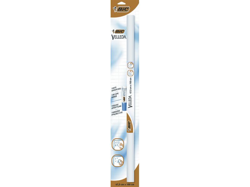 BIC - Rollo adhesivo Velleda 100x200cm 870492 (Ref.1199000100)
