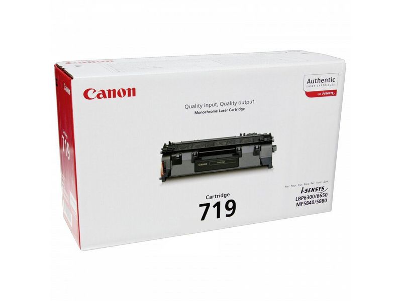 CANON - Toner Laser ORIGINALES CRG-719 Negro AA (Ref.3479B002)