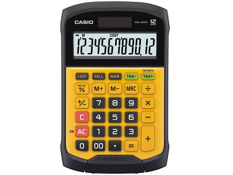 CASIO - Calculadora SOBREMESA 12 DIGITOS (Ref.WM-320MT)