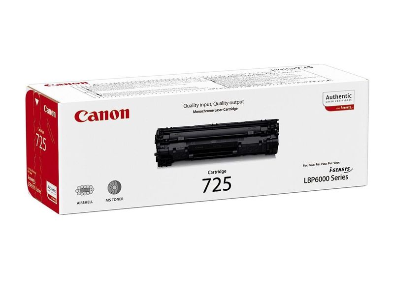 CANON - Toner Laser ORIGINALES 725 Negro AA (Ref.3484B002)