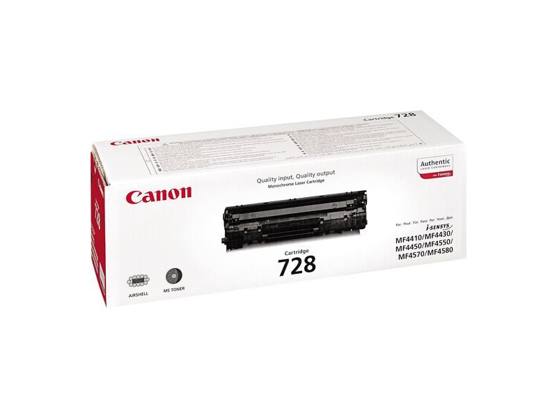 CANON - Toner Laser ORIGINALES 728 Negro AA (Ref.3500B002)