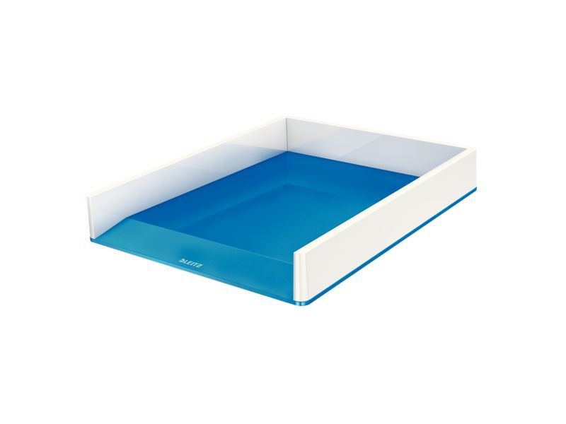 LEITZ - Bandeja Wow Dual Azul Metalizado/Blanco (Ref.53611036)