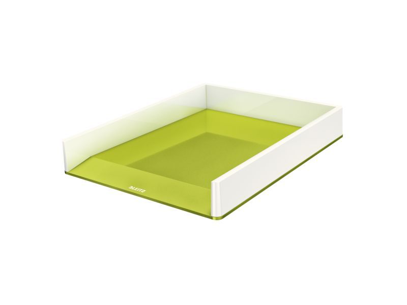 LEITZ - Bandeja Wow Dual Verde Metalizado/Blanco (Ref.53611064)