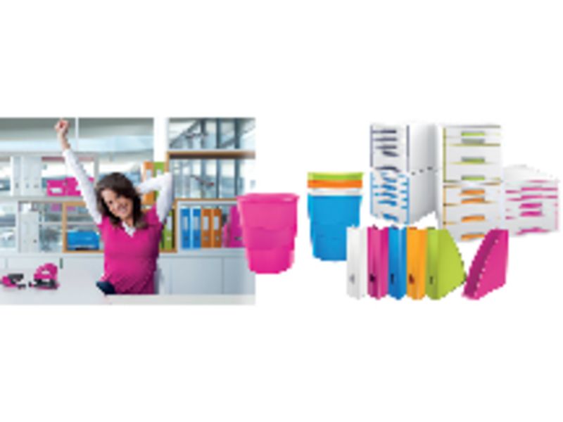 ESSELTE - Revistero WOW 75x312x258 Naranja (Ref.52771044)