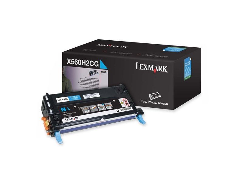 LEXMARK - Toner Laser ORIGINALES Cyan (Ref.X560H2CG)