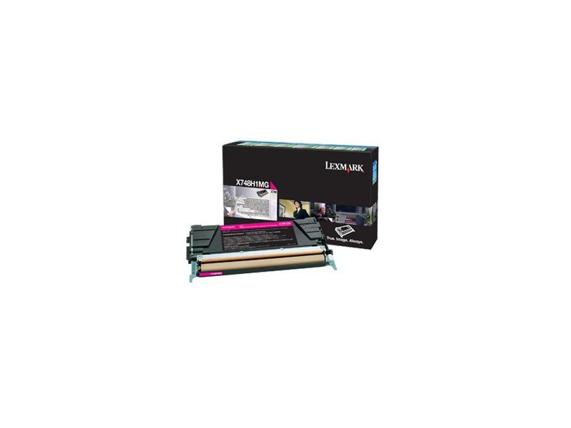 LEXMARK - Toner Laser ORIGINALES Magenta Retornable (Ref.X748H1MG)