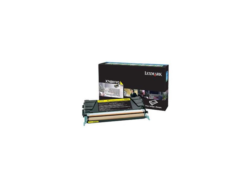 LEXMARK - Toner Laser ORIGINALES Amarillo (Ref.X748H1YG)