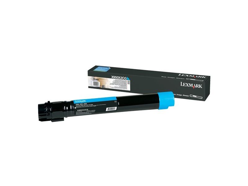 LEXMARK - Toner Laser ORIGINALES Cyan (Ref.X950X2CG)