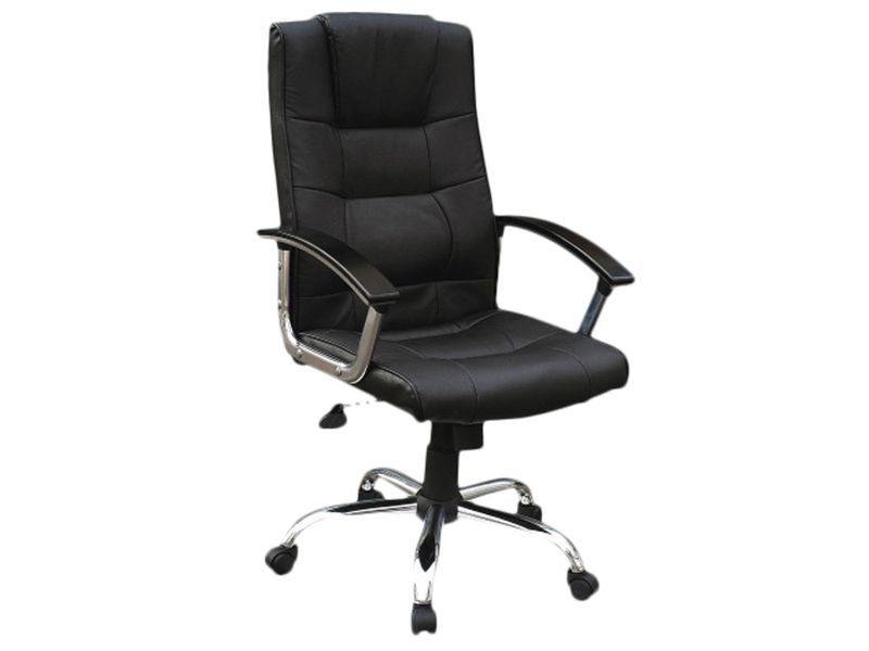 PIQUERAS Y CRESPO - Sillón NEWYORK EN SIMIL PIEL NEGRO. (Ref.280DBSPNE)