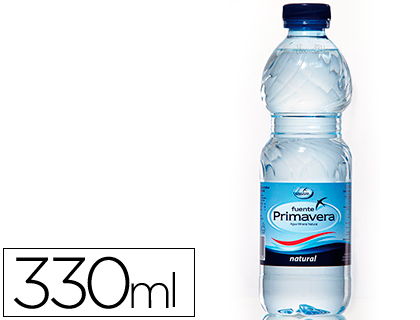 FUENTE PRIMAVERA - AGUA MINERAL NATURAL BOTELLA DE 330ML (Ref.FP0.33L)
