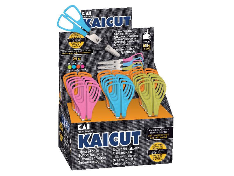 ALPINO - Tijeras Kaicut 13cm 3 colores (Ref.PT0014)