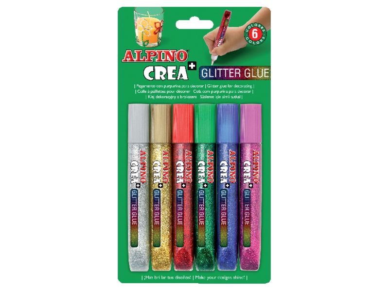 ALPINO - Glitter CLASSIC 6 UNIDADES (Ref.DE000015)