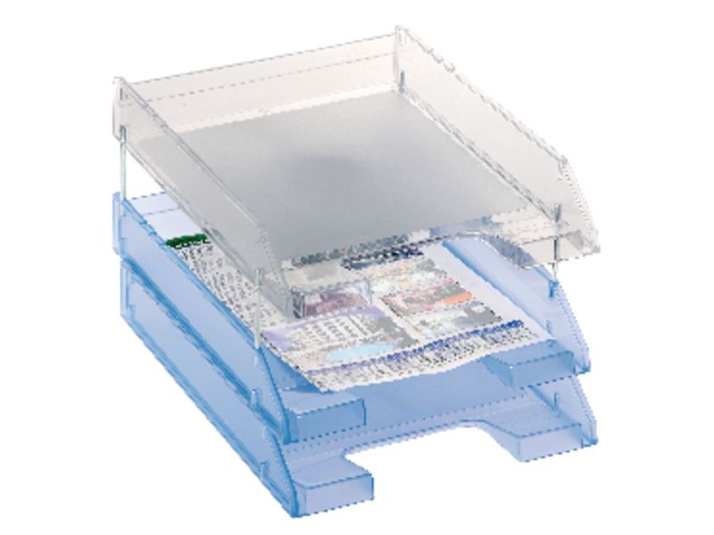 ARCHIVO 2000 - Bandeja de Sobremesa 715 260X340X60 Cristal Poliestireno (Ref.715CSTP)