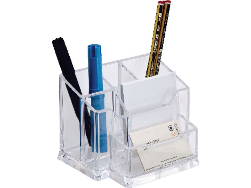 ARCHIVO 2000 - Organizador 828 cristal transparente 105x155x100 mm (Ref.828CSTP)
