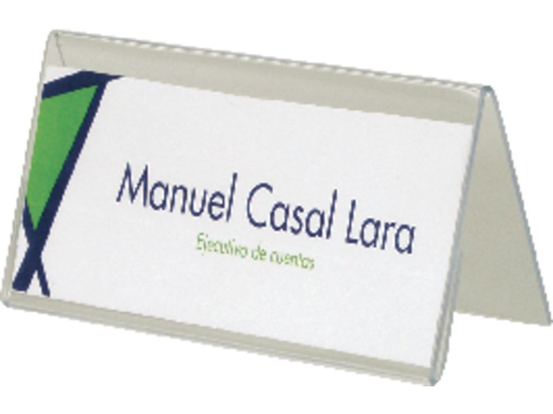 ARCHIVO 2000 - Portanombres Sobremesa 120X65 Plastico (Ref.6144PCSTP)