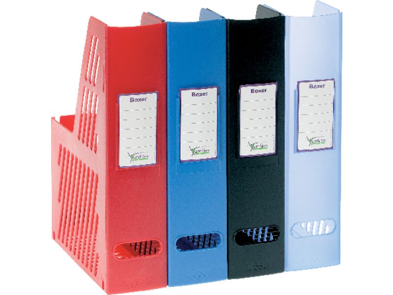 ARCHIVO 2000 - Revistero 2005 Poliestireno 235x75x315 mm A4 y Folio Negro (Ref.2005NE)