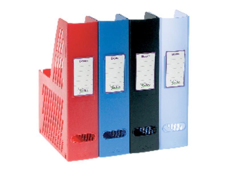 ARCHIVO 2000 - Revistero 2005 Poliestireno 235x75x315 mm A4 y Folio Rojo (Ref.2005RO)