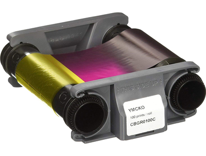 BADGY - Cinta DE COLOR PARA 100 IMPRESIONES - 100 &amp; 200 (Ref.CBGR0100C)