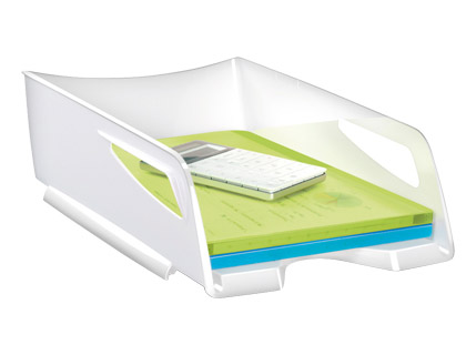 CEP - Bandeja de Sobremesa MAXI DE GRAN CAPACIDAD PLASTICO BLANCA 386X270X115 MM (Ref.1002200021)