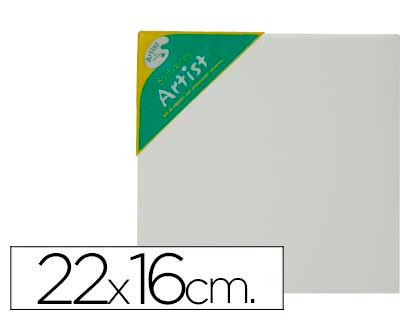ARTIST - BASTIDOR 1F LIENZO GRAPADO TRASERO ALGODON 100% 22X16 CM (Ref.6400365)