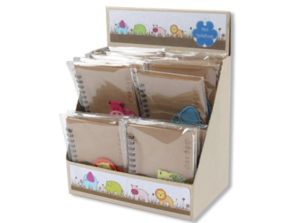 BLOC ESPIRAL FANTASIA ANIMALES MINI 95X102MM PAPEL 70G/M2 (Ref.816/031 MN)