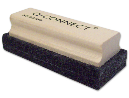 Q-CONNECT - BORRADOR FIELTRO PARA PIZARRA 100X40 MM (Ref.KF03289)