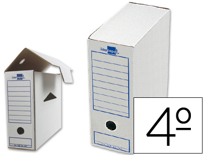 LIDERPAPEL - Archivador Definitivo 103 CUARTO (Ref.DF03)