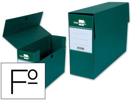 LIDERPAPEL - CAJA TRANSFERENCIA FOLIO VERDE (Ref.TR01)