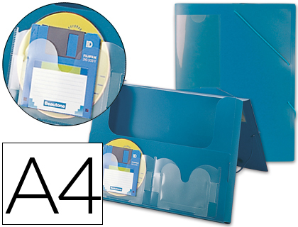 BEAUTONE - CARPETA PORTADOCUMENTOS 36903 POLIPROPILENO DINA4 VERDE LOMO 50 MM (Ref.036903)