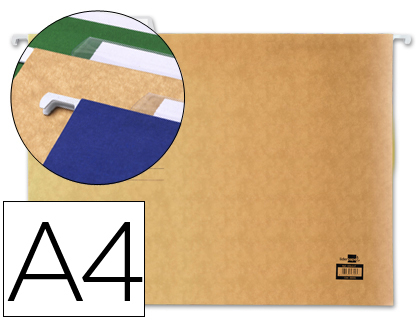 LIDERPAPEL - CARPETA COLGANTE A4 KRAFT (Ref.SF02)